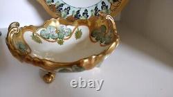 Limoges Centerpiece Bowl, Bawo & Dotter Elite Works, France Early 1900s