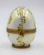 Limoges Collectible Faberge Egg Box Hand Painted