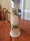 Limoges Coronet Hand Painted Glass French Pitcher