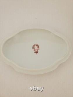 Limoges France Hand Painted Porcelain Covered Dish