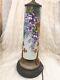 Limoges France Hand Painted Porcelain Large Table Lamp