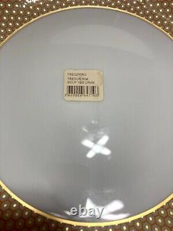 Limoges France Raynaud Tresor Orange Rim Soup / Pasta Plate 10.6 Tre327cro New