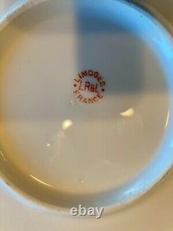 Limoges France hand painted 15 1/4 inch charger signed by Gayou