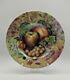 Limoges Hand-painted Fruit Plate By L. Godinger