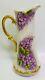 Limoges Hand Painted Lilacs Tankard/ Pitcher/vases 15 1/2 Gold Gilt, 1892- 1907
