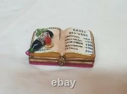 Limoges Hand-Painted Trinket Box Collection of 16 from France