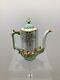 Limoges S M Elite Works Hand Painted 7 Chocolate Pot Gilt Encrusted