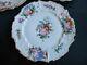 Limoges Dinner Plates Studio Hand Painted Dresden Style Floral Set Of 6 Antique