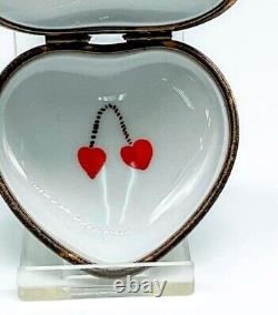 Limoges hand painted Heart I Love You