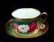 Limoges Haviland Hand Painted Artist Signed Roses Tea Cup And Saucer