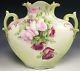 Lovely Limoges Hand Painted Roses Pillow Vase