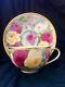 Lovely Limoges Haviland Handpainted Roses Cup And Saucer Set