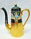 Pickard China Limoges Hand Painted 1903 Coffee Pot 4 Cup Hessler Modern