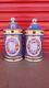 Pair Of Le Tallec Hand-painted Jars