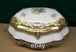 Porcelain Imperial Limoges Trinket Box