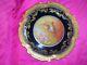 Rare Antique Limoges Bird Cabinet Plate Hand Painted De Solice 9.5