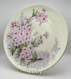 Rare T&V Limoges Hand-Painted Floral Plate by Toby