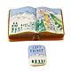 Rochard Limoges Peint Main Hand Painted Trinket Box Trail Map