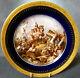 Superb Signed Hand Painted 19th. C French Cabinet Plate The Battle Of Denain