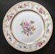 Set Of 7 Antique Wg & Co Limoges France William Guerin Floral Dinner Plates 10d