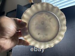 Set of4-Antique Limoges LS&S-8 1/2 Plates Hand Painted Gilted withCourting Couple