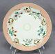 Set Of 6 Haviland Limoges Floral Peach & Gold 7 3/4 Inch Plates Circa 1850-1865