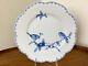Source Perrier Collection Nesting Limoges Dinner Plate Blue & White 10 1/2