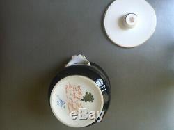 TIFFANY & CO LE TALLEC PRIVATE STOCK NUIT CHINOISE HAND PAINTED pot with lid