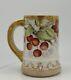 T&v Limoges France Hand-painted Cherries & Gold Porcelain Mug