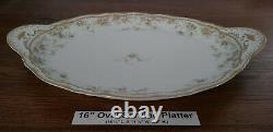 Theodore Haviland, Schleiger 142A, Bone China 12 Place Settings & Serving Pcs