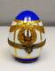 Vintage Faberge Lmt Ed Limoges Hand Painted Porcelain Egg Free Shipping