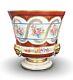 Vintage Limoges Porcelain Cache Pot/centerpiece France Hand Painted 20thc