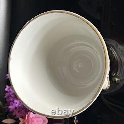 Vintage Limoges Porcelain Cache Pot/Centerpiece France Hand Painted 20thC