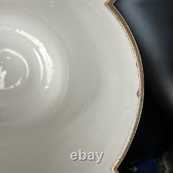 Vintage Limoges Porcelain Cache Pot/Centerpiece France Hand Painted 20thC