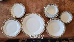 Ancien Théodore Haviland Limoges France Schleiger 631 7pc Chine Place Setting