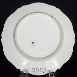 Assiette pastorale scénique peinte à la main Limoges France Antique Alfred Lanternier 8.5