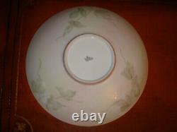 Bavaria H&co Hand Painted Large Signed Bowl Plate Centerpiece, Grapes, 13 1/2