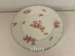 Ensemble de 8 assiettes en porcelaine Antique William Guerin & Co. Pouyat Elite Limoges France