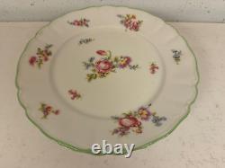 Ensemble de 8 assiettes en porcelaine Antique William Guerin & Co. Pouyat Elite Limoges France