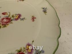 Ensemble de 8 assiettes en porcelaine Antique William Guerin & Co. Pouyat Elite Limoges France