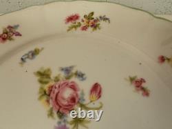 Ensemble de 8 assiettes en porcelaine Antique William Guerin & Co. Pouyat Elite Limoges France