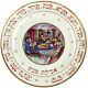 Limoges Faience Hand Painted Passover Seder Plate France Circa 1915