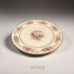 Porcelaine de Limoges rare motif Geneve par Charles Ahrenfeldt Ensemble de 5 pièces