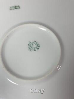 RARE 1890s LIMOGES France HAND PAINTED 12.5 Dubois CHARGER PLATE GUILLAIN
<br/>	



<br/> 	 	 RARE Service à Charger Dubois GUILLAIN LIMOGES France 1890s peint à la main