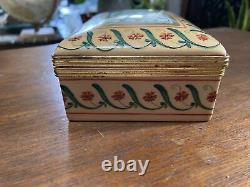 Tiffany & Co. Private Stock Limoges Hand Peint Small Jewelry Box Directoire